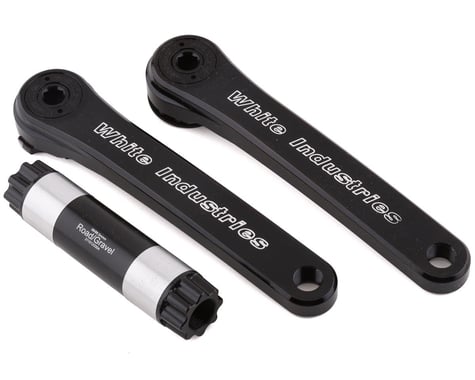 White Industries R30 Road Cranks (Anodized Black) (30mm Spindle) (172.5mm)